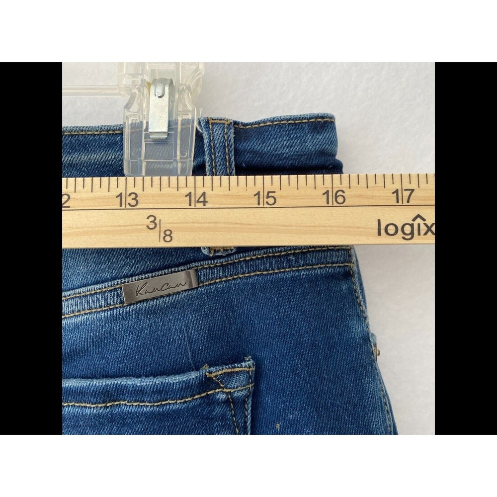 Kancan Jeans Womens 13/30 Distressed Holes KC8562HD Denim EUC - Picture 7 of 9